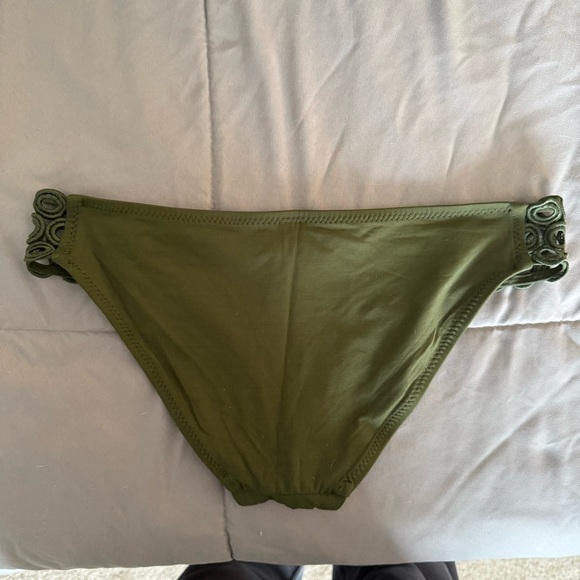 Becca Olive Green cut out Bikini Set - Picture 3 of 6